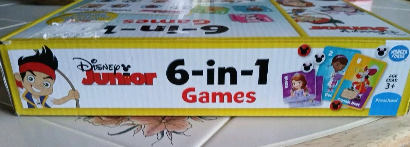 Disney JR 6-in-1 Games for Preschool