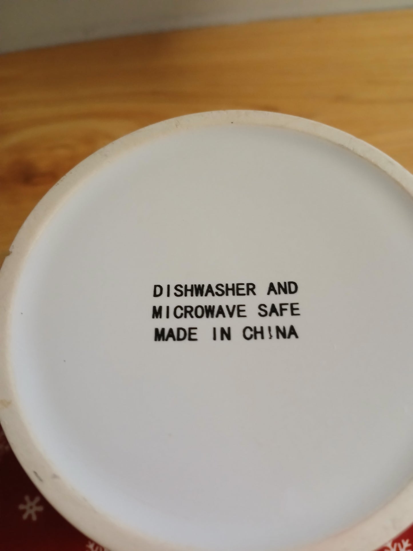 Santa's cookies and milk dish and mug set