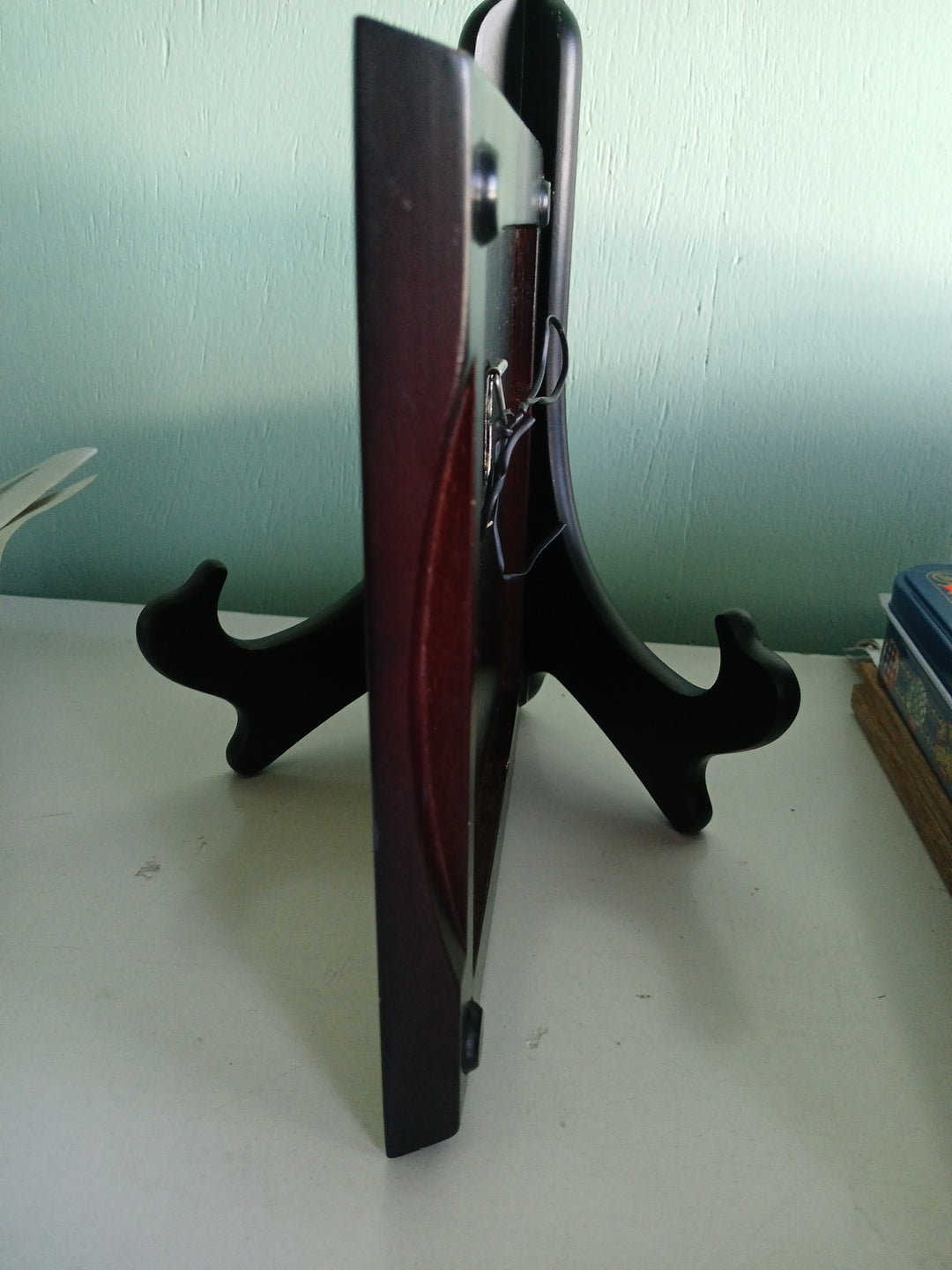 Hanging Tile TRIVET Christmas Scene French Bake Shoppe JOYEUX NOEL