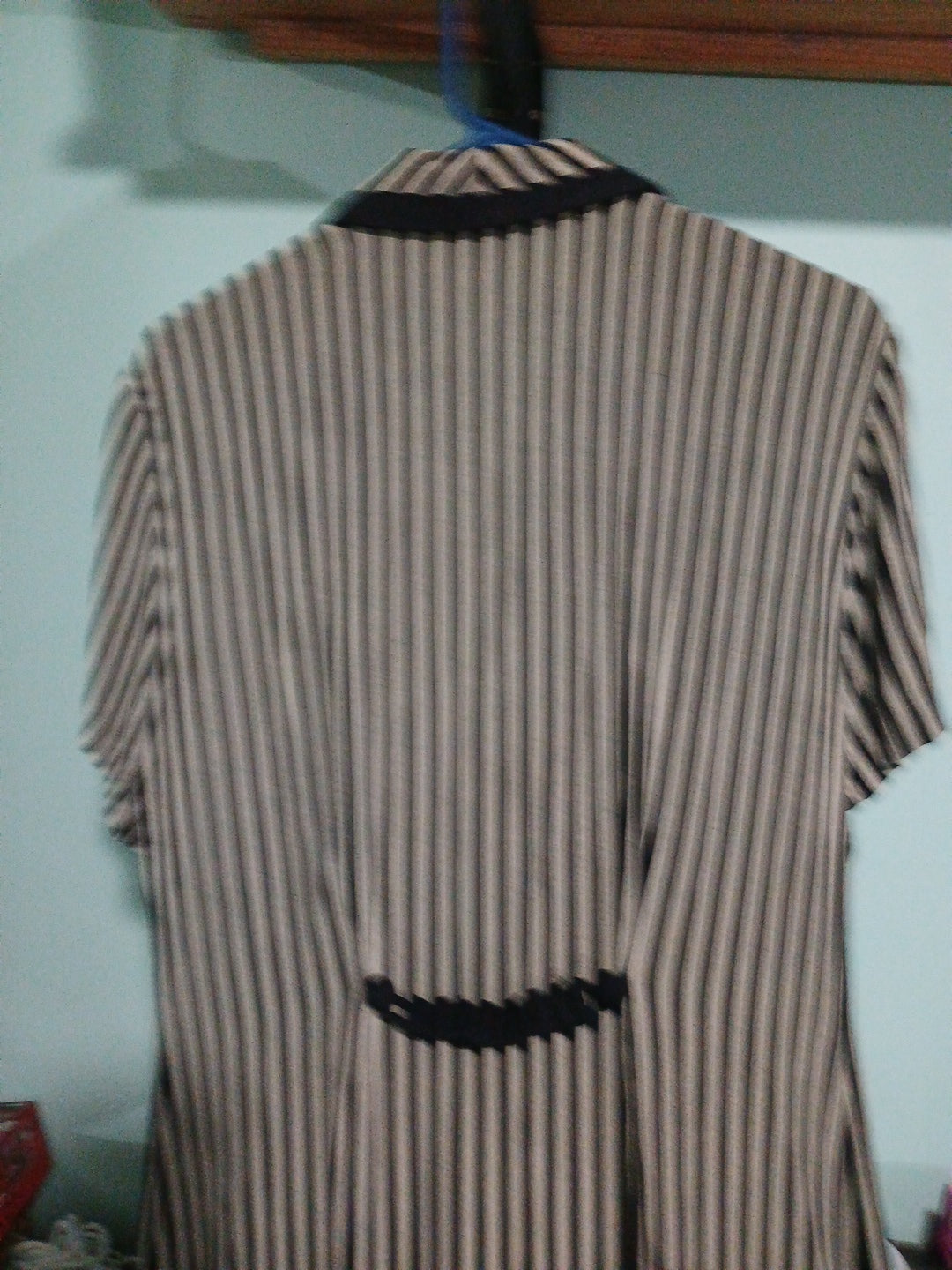 black striped maxi dress by Dawn Joy