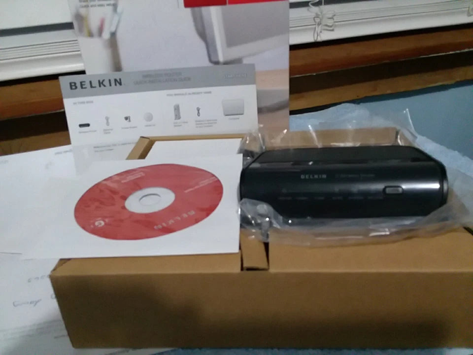 Belkin G WIRELESS  ROUTER In Box  Simple Setup With Instructions