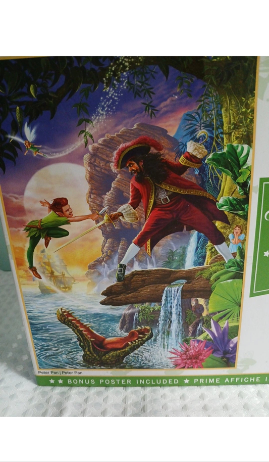 Peter Pan MasterPieces 1000 Piece Jigsaw Puzzle poster included