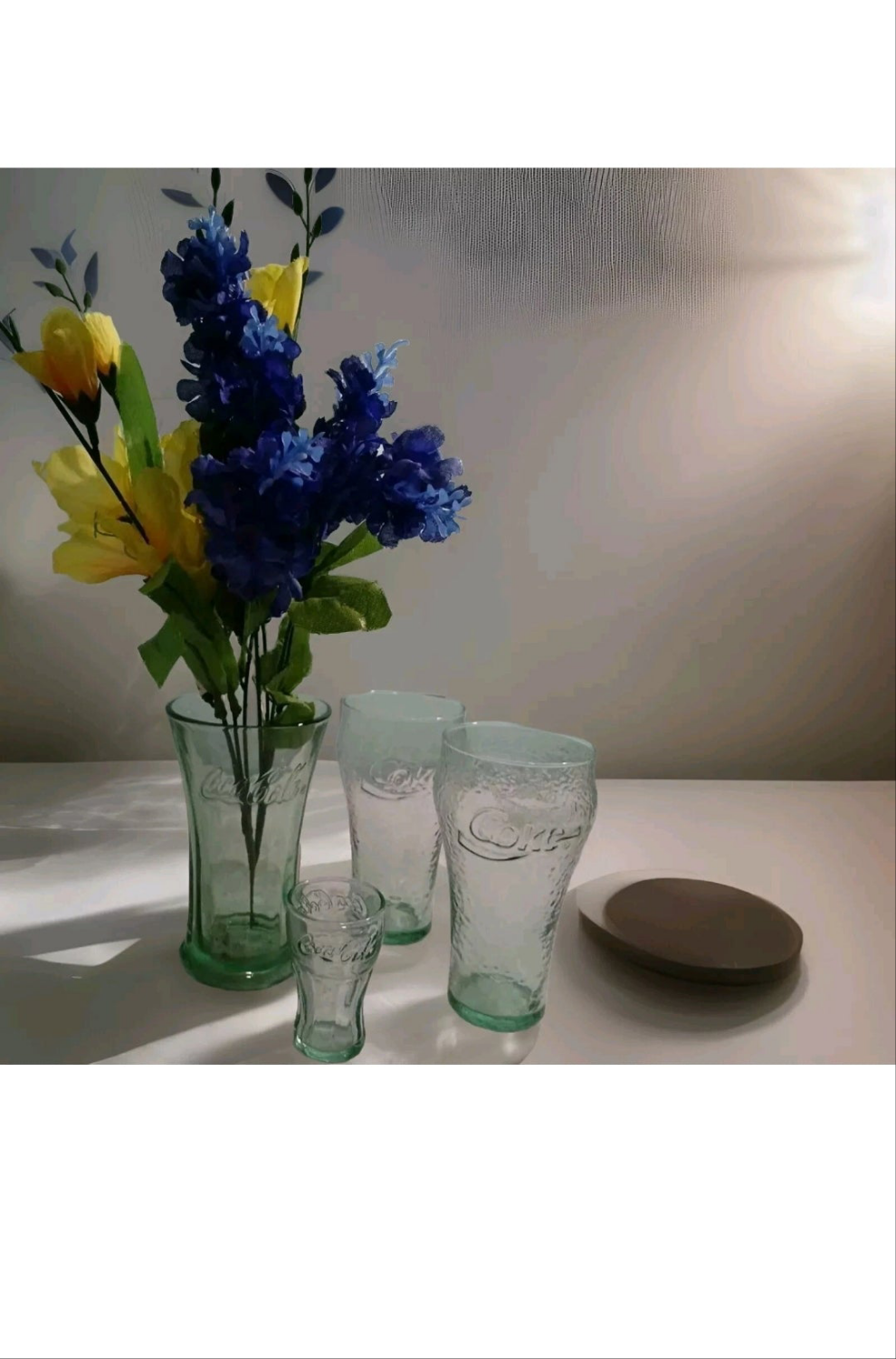 Vtg Coca-Cola Soda Glasses - Lot of 4