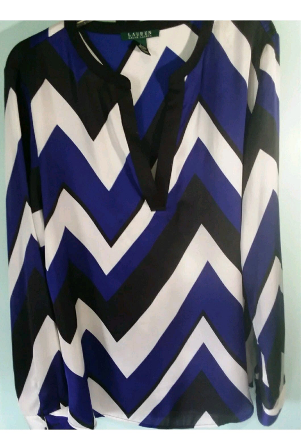 RALPH LAUREN Ladies Long Sleeve Blouse