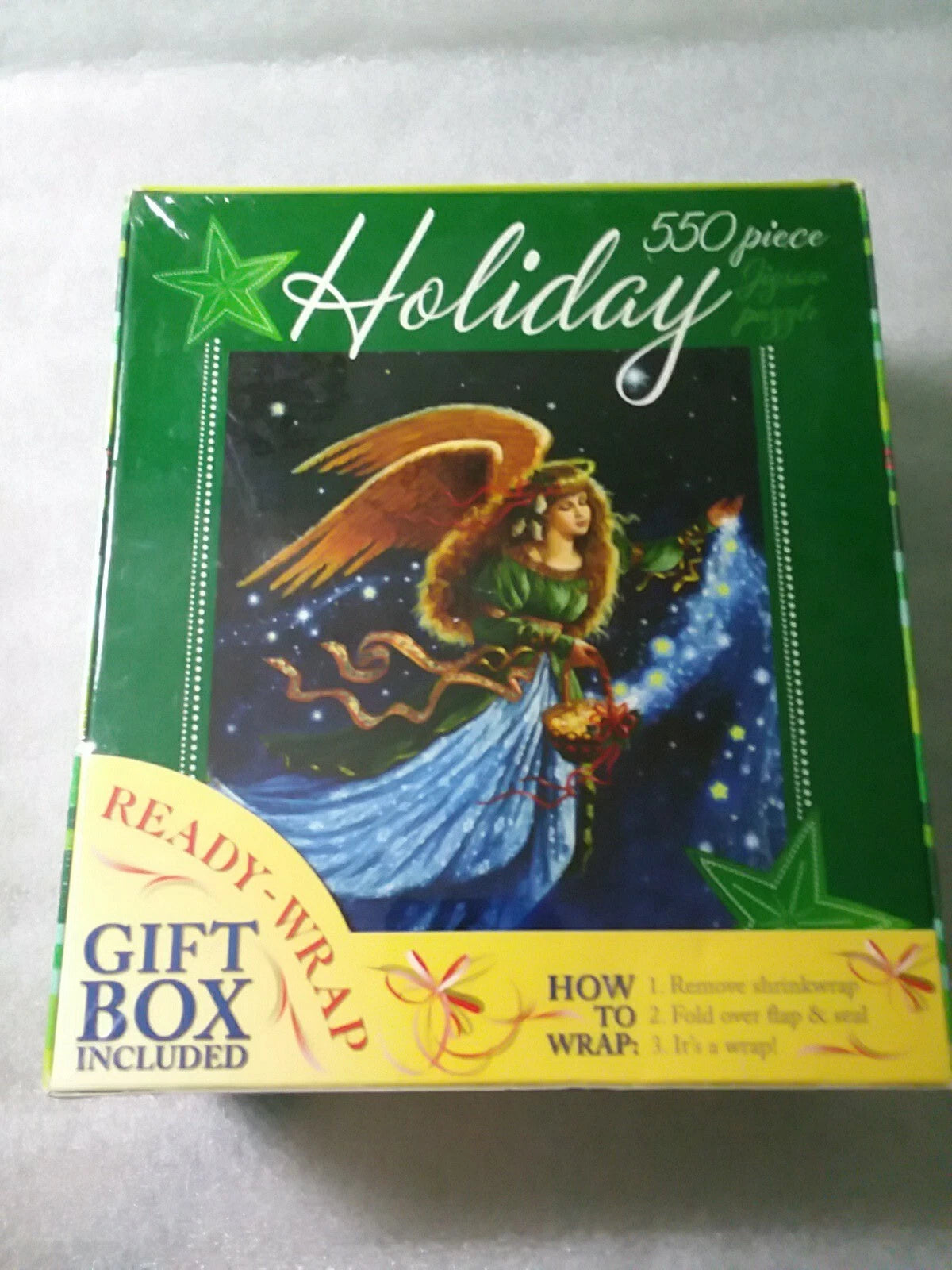 Ceaco Christmas Angel Holds North Star Puzzle 550 Pieces