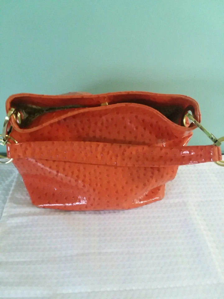 Braciano Orange Ladies Handbag