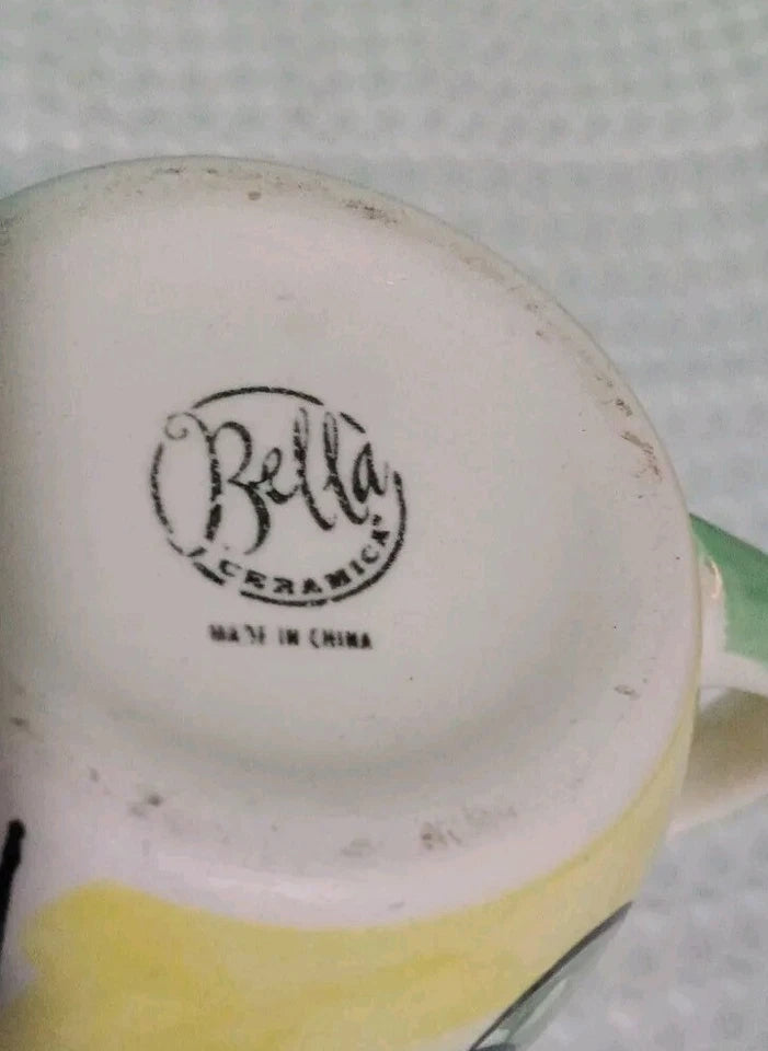 Coffee Mug Fruit Design by Bella Ceramica