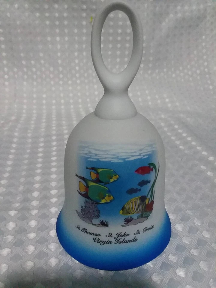 Porcelain Bells Lot of 2 - Bermuda and Virgin Islands
