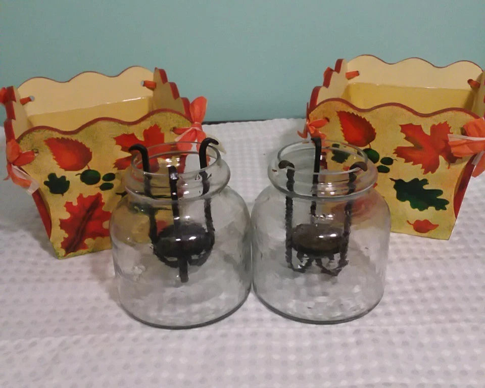 Vntg Chinese Folk Art Candle Holder by GAIL Sandborn