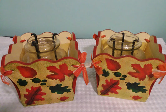 Vntg Chinese Folk Art Candle Holder by GAIL Sandborn