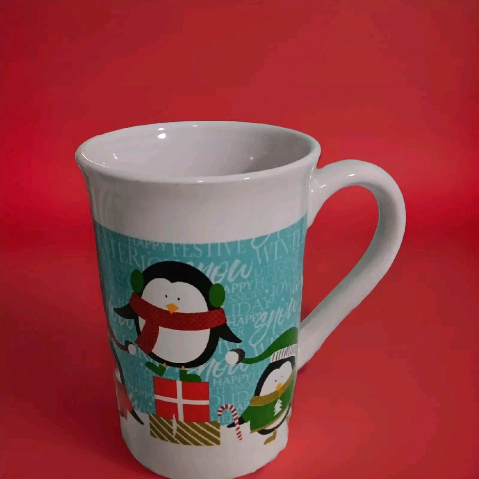 Santa's Cookie Tray ROYAL Norfolk Christmas Mug Set