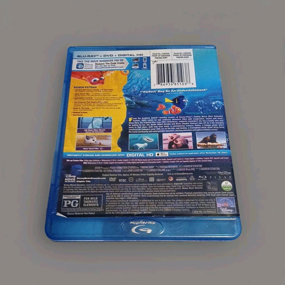 Disney Pixar Finding Dory - DVD Combo Pack