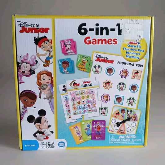 Disney JR 6-in-1 Games for Preschool