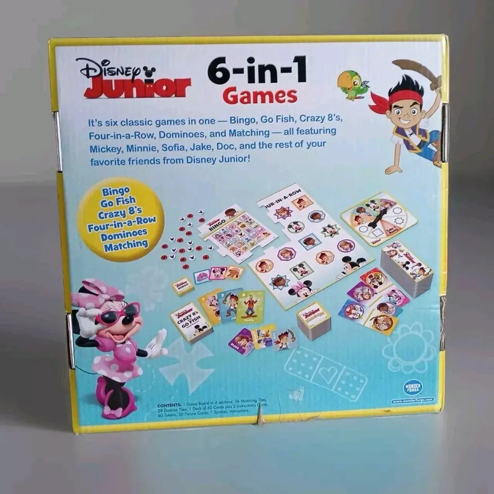 Disney JR 6-in-1 Games for Preschool