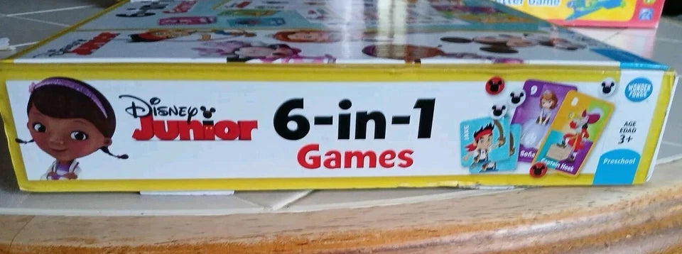 Disney JR 6-in-1 Games for Preschool