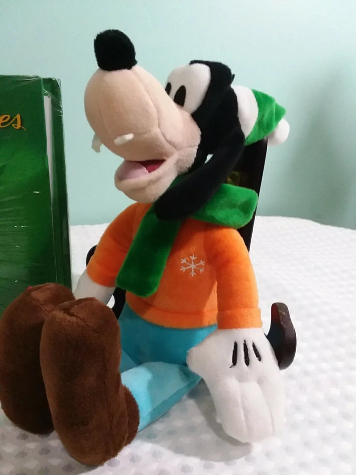 Disney Store Mickey Mouse Plush & Photo Memory Album & Donald Duck & Goofy Plush
