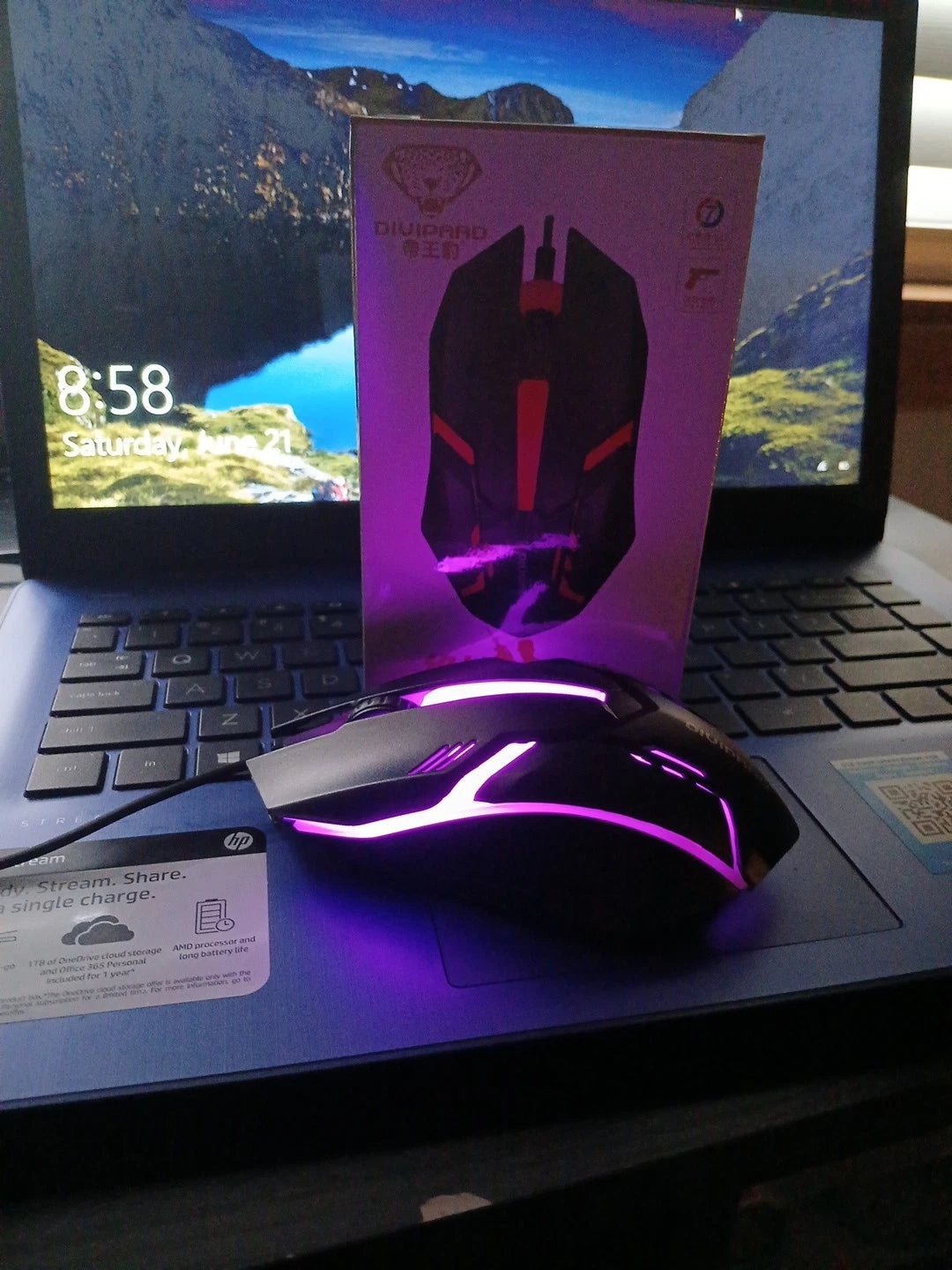 Divipard Op20 Wired Gaming Mouse