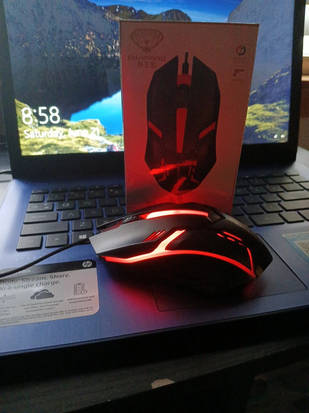 Divipard Op20 Wired Gaming Mouse