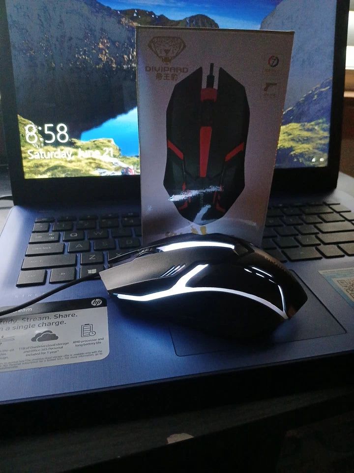 Divipard Op20 Wired Gaming Mouse