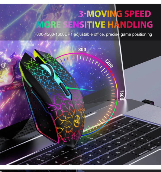 New Wireless Gaming Mouse - Scorpion Hyper Speed