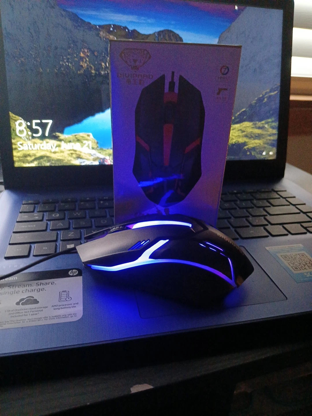 Divipard Op20 Wired Gaming Mouse