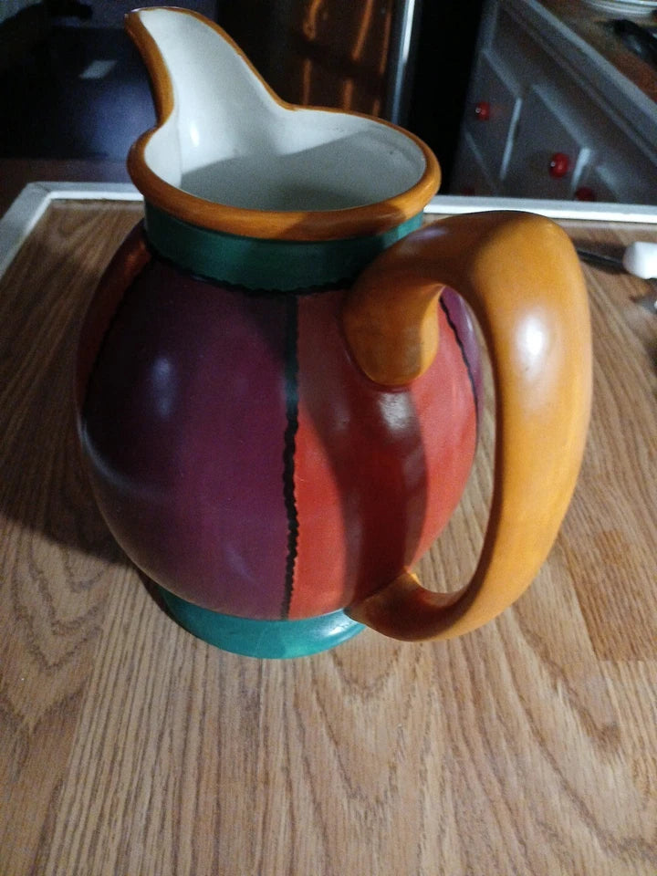 Vng Hand Made Pottery Pitcher from Sri Lanka