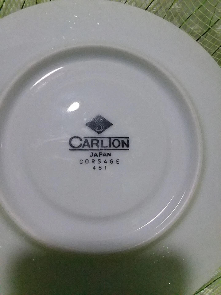 Carlton Japan Saucer Plate 481 Corsage