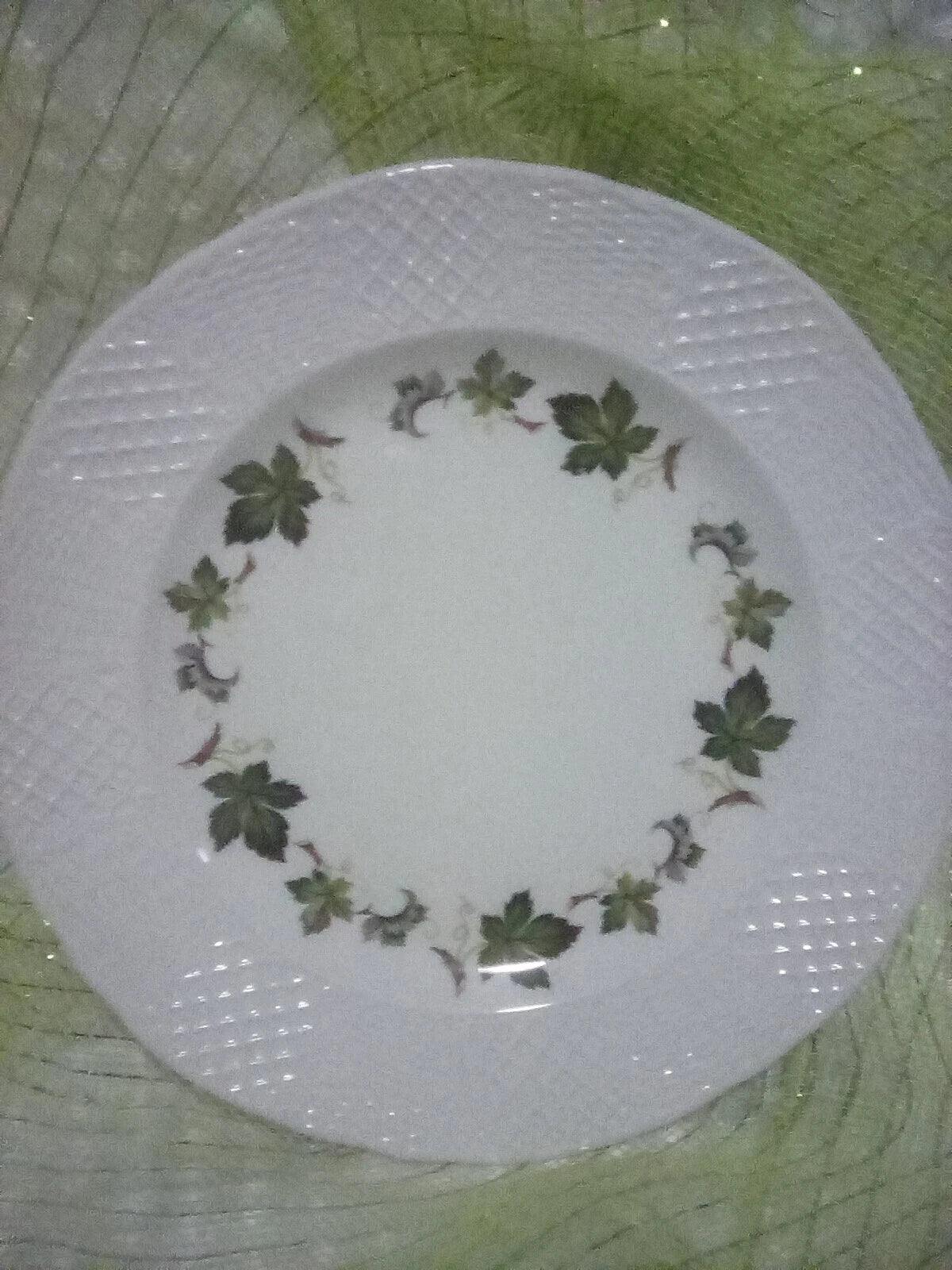 Moselle Plate - Burleigh England