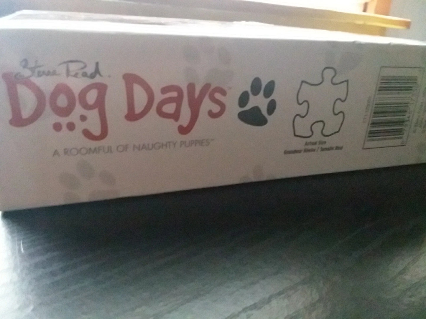 BUFFALO DOG DAYS Steve Read Jigsaw Puzzle, Messy Pups 750 Pieces