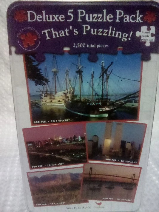 Deluxe Puzzle Pack - 2000 Pieces