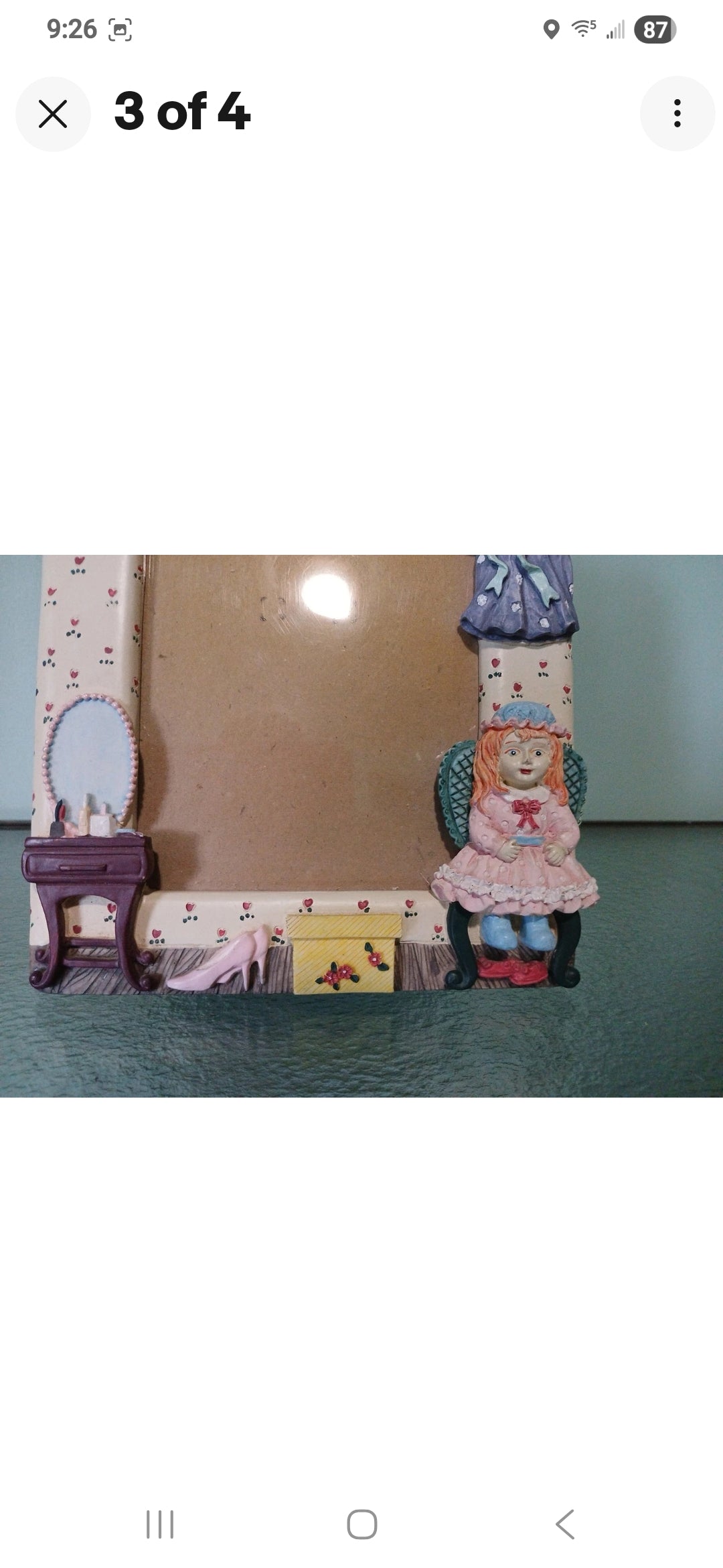 Themed Picture Frame 5x7 "Girls Sewing Room"
