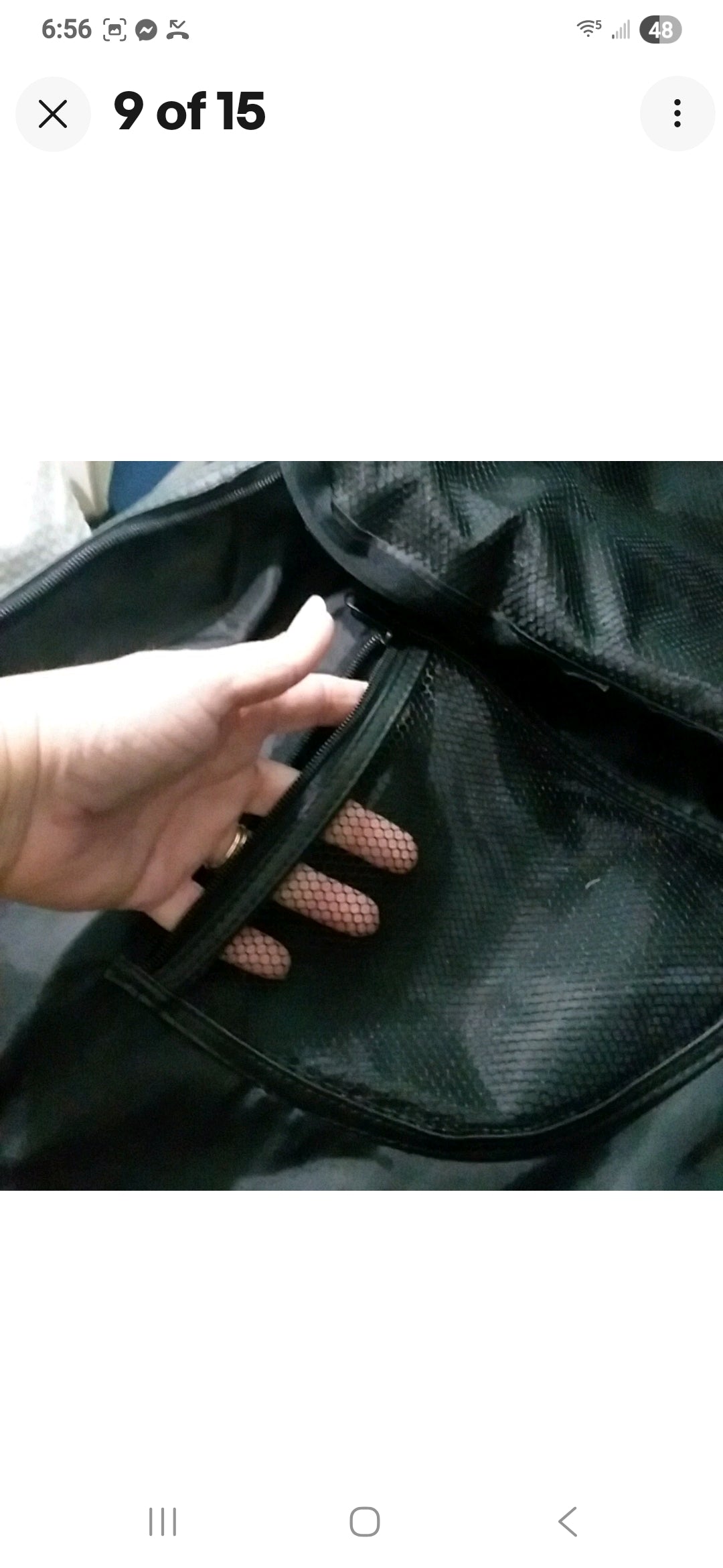 Marine Corps Genuine Leather Garment Bag