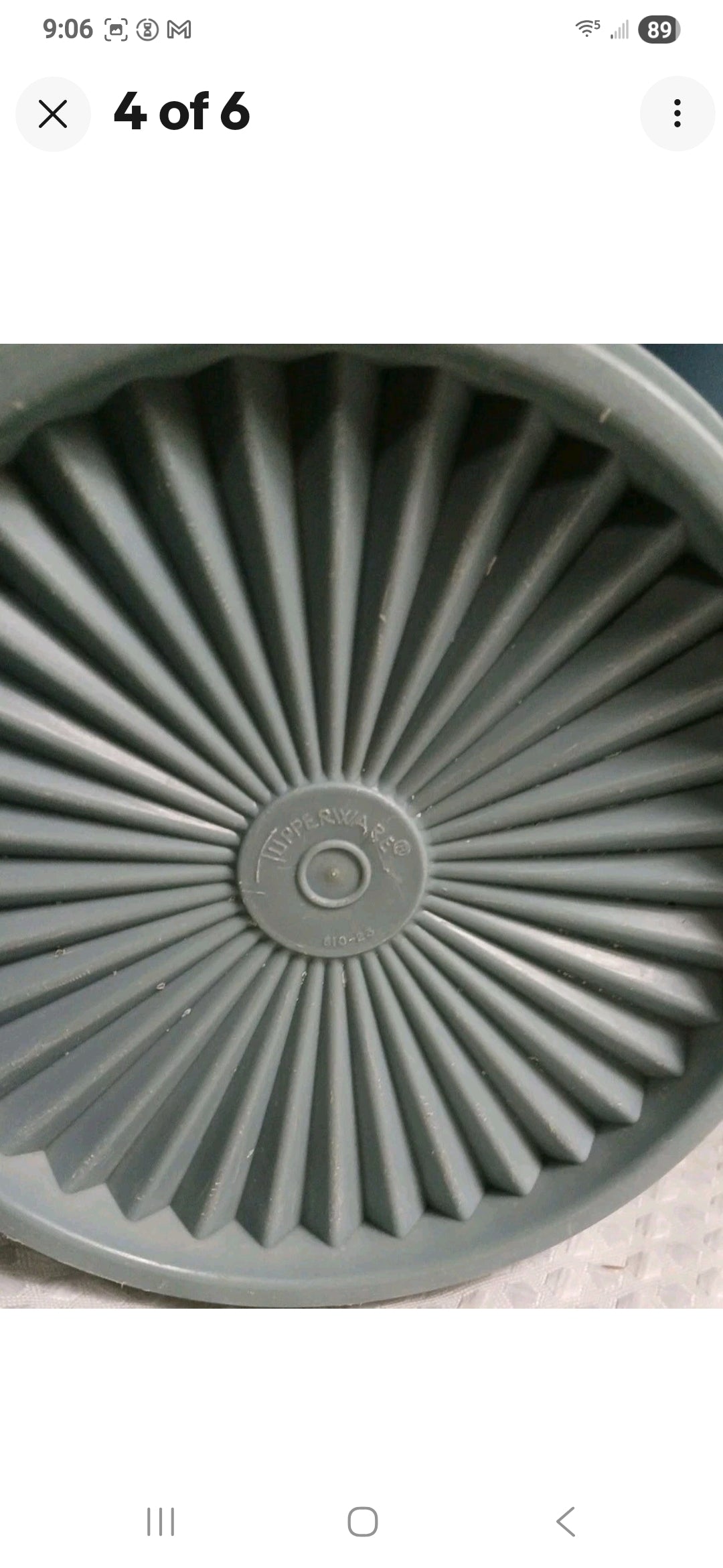 Vintage Tupperware Nesting Canisters Set of 4