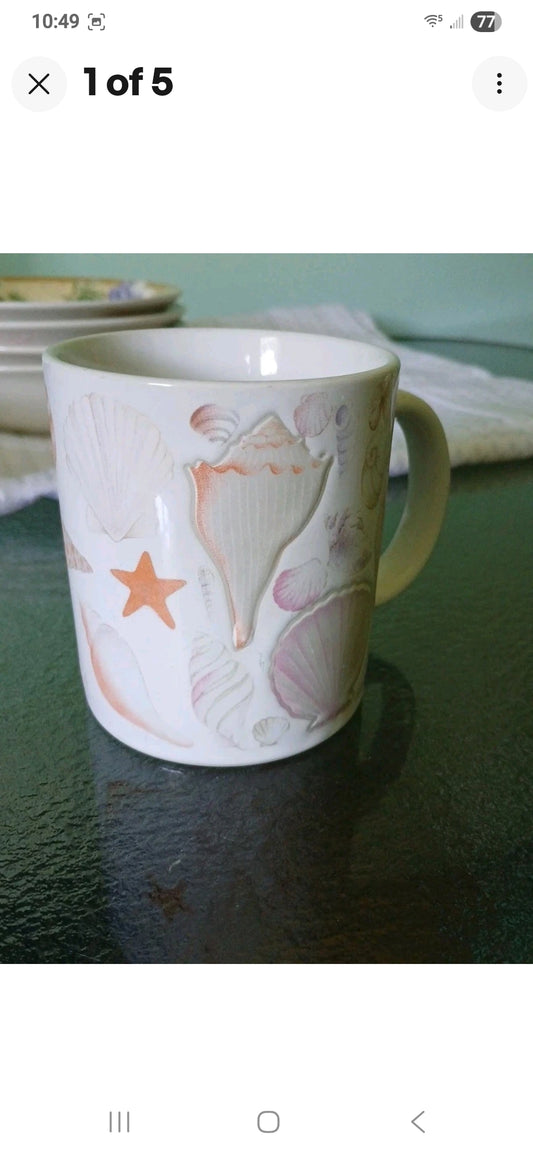 Sea Shell Coffee Cup