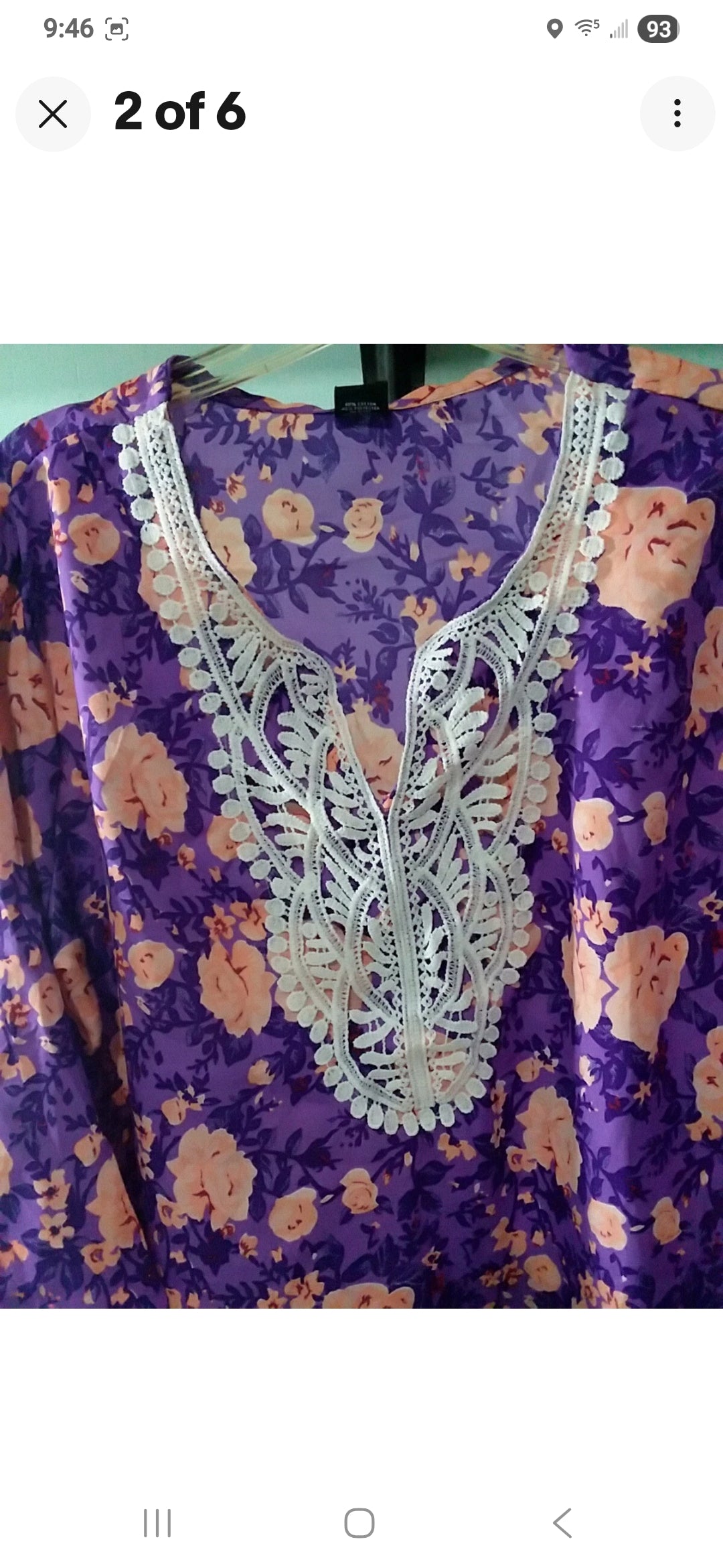 Ladies Ugly Blouse Size L - Unity World Tunic