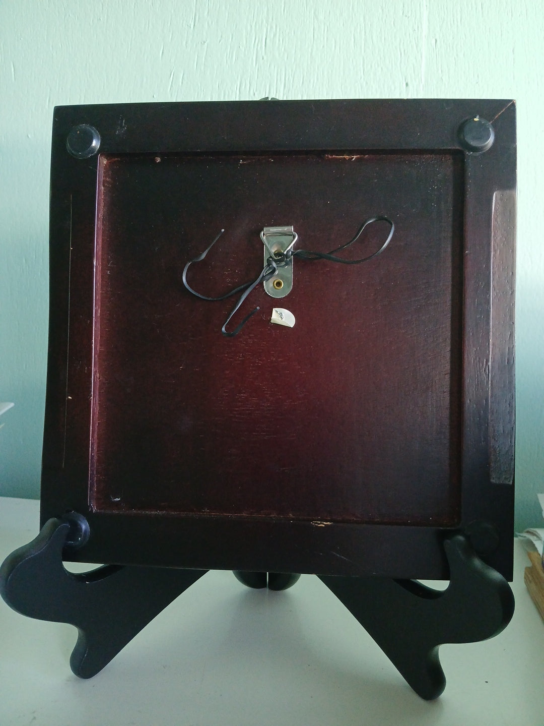 Hanging Tile TRIVET Christmas Scene French Bake Shoppe JOYEUX NOEL