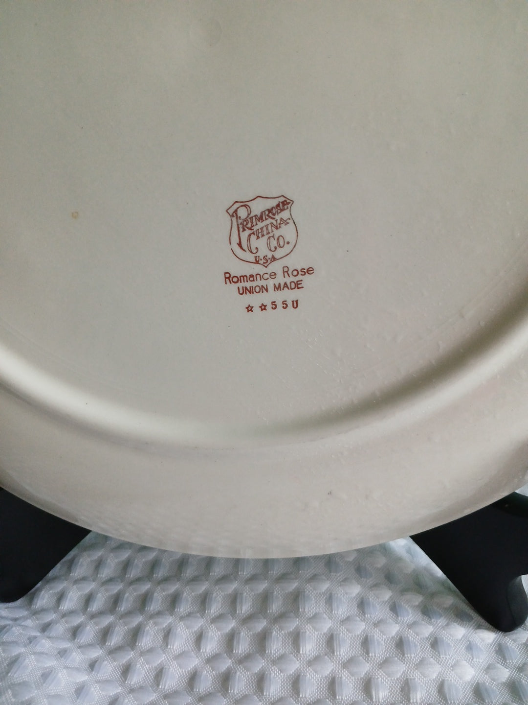 Romance Rose union made Serving Platter,