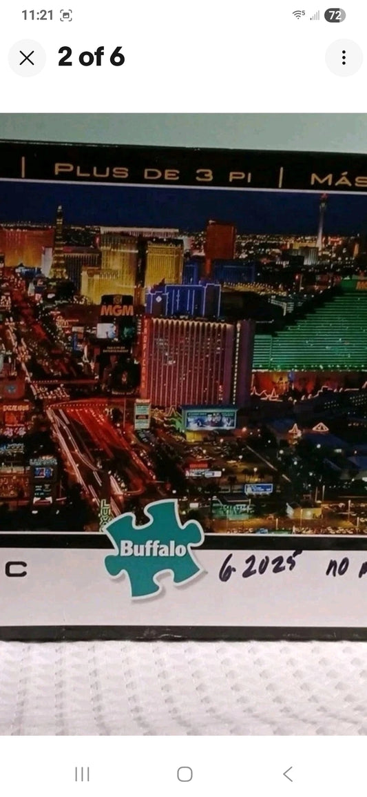 Las Vegas Panoramic Jigsaw Puzzle - 750 Pieces
