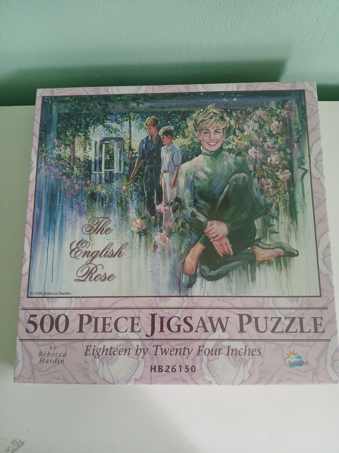 Princess Diana ENGLISH ROSE Sealed jigsaw puzzle  500 piece