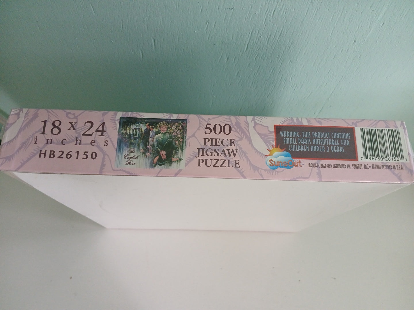 Princess Diana ENGLISH ROSE Sealed jigsaw puzzle  500 piece