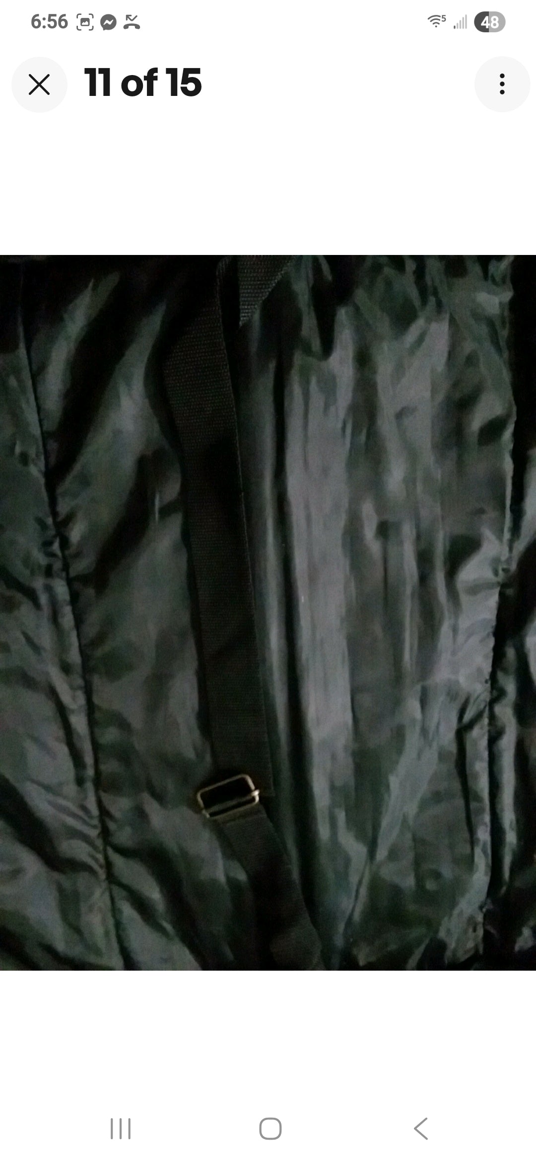 Marine Corps Genuine Leather Garment Bag