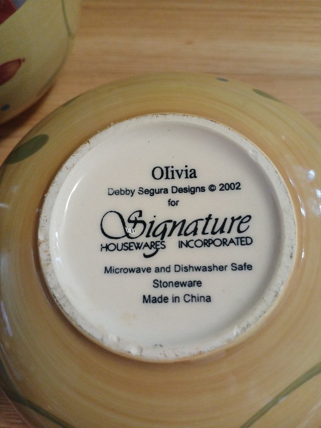 Signature Housewares Olivia Soup Bowls Set of 2 - Debby Segura Design  Stonewear