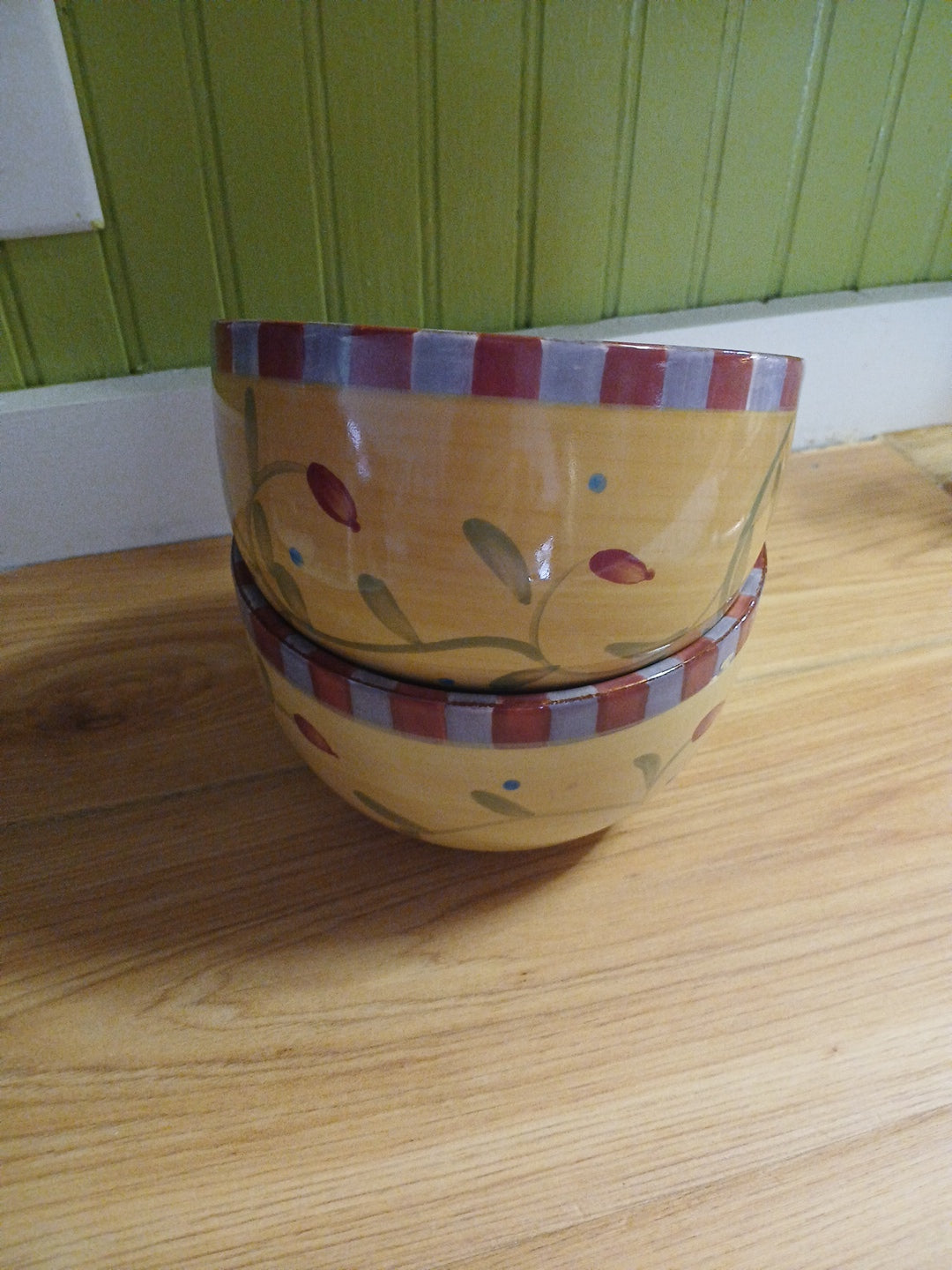 Signature Housewares Olivia Soup Bowls Set of 2 - Debby Segura Design  Stonewear