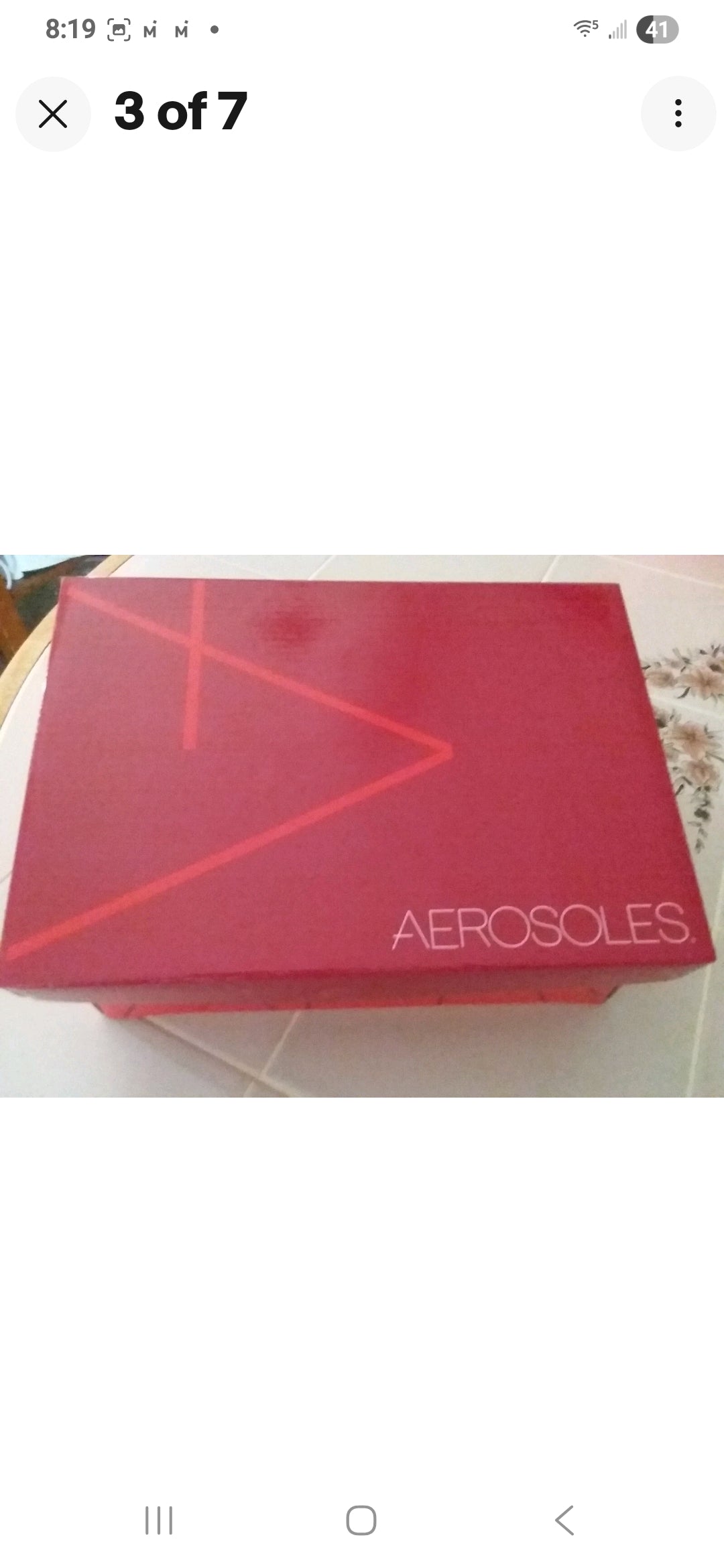 Ladies Aerosoles Ankle Boots - Size 8 - Gray Suede