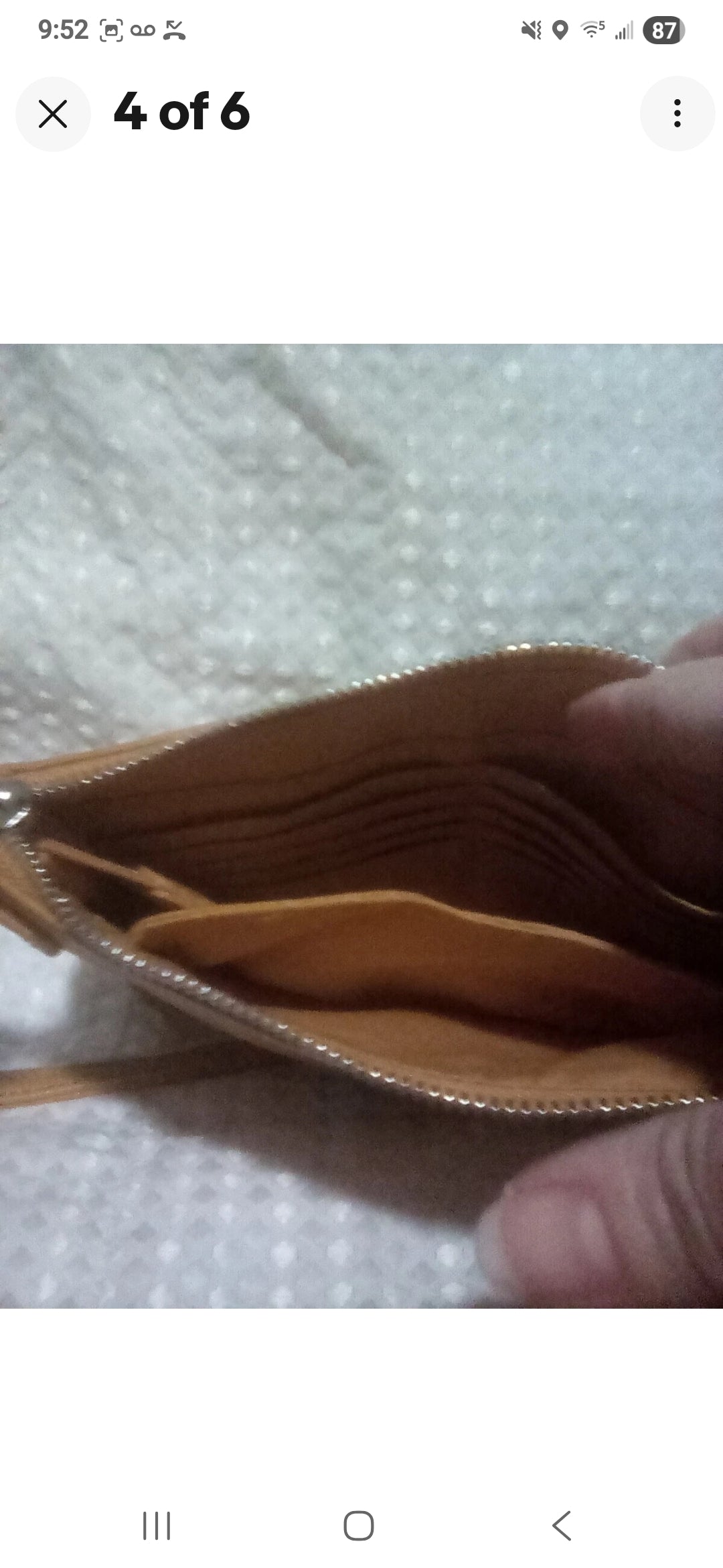 Liz Claiborne Women's Handbag - Burnt Gold