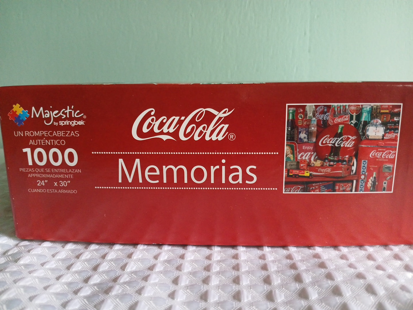 1000 piece Coca-Cola memory jigsaw puzzle