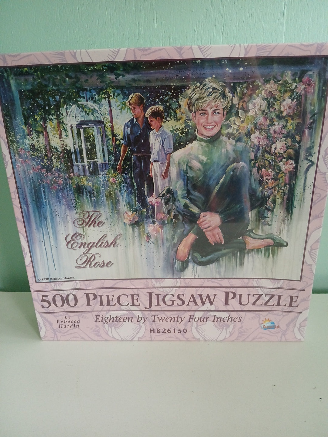 Princess Diana ENGLISH ROSE Sealed jigsaw puzzle  500 piece