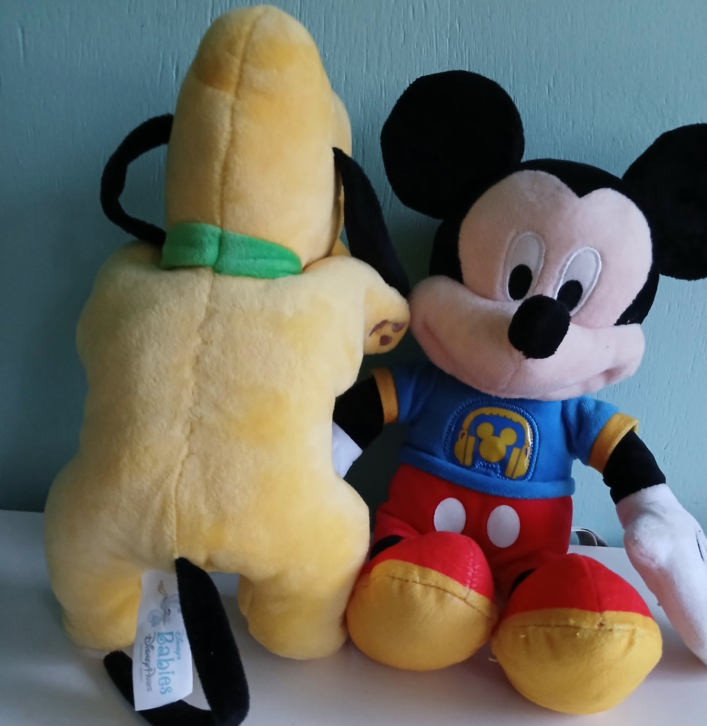 Singing Mickey & plush Pluto puppy- Disney JR Clubhouse The Hot Dog Song (watch VIDEO)