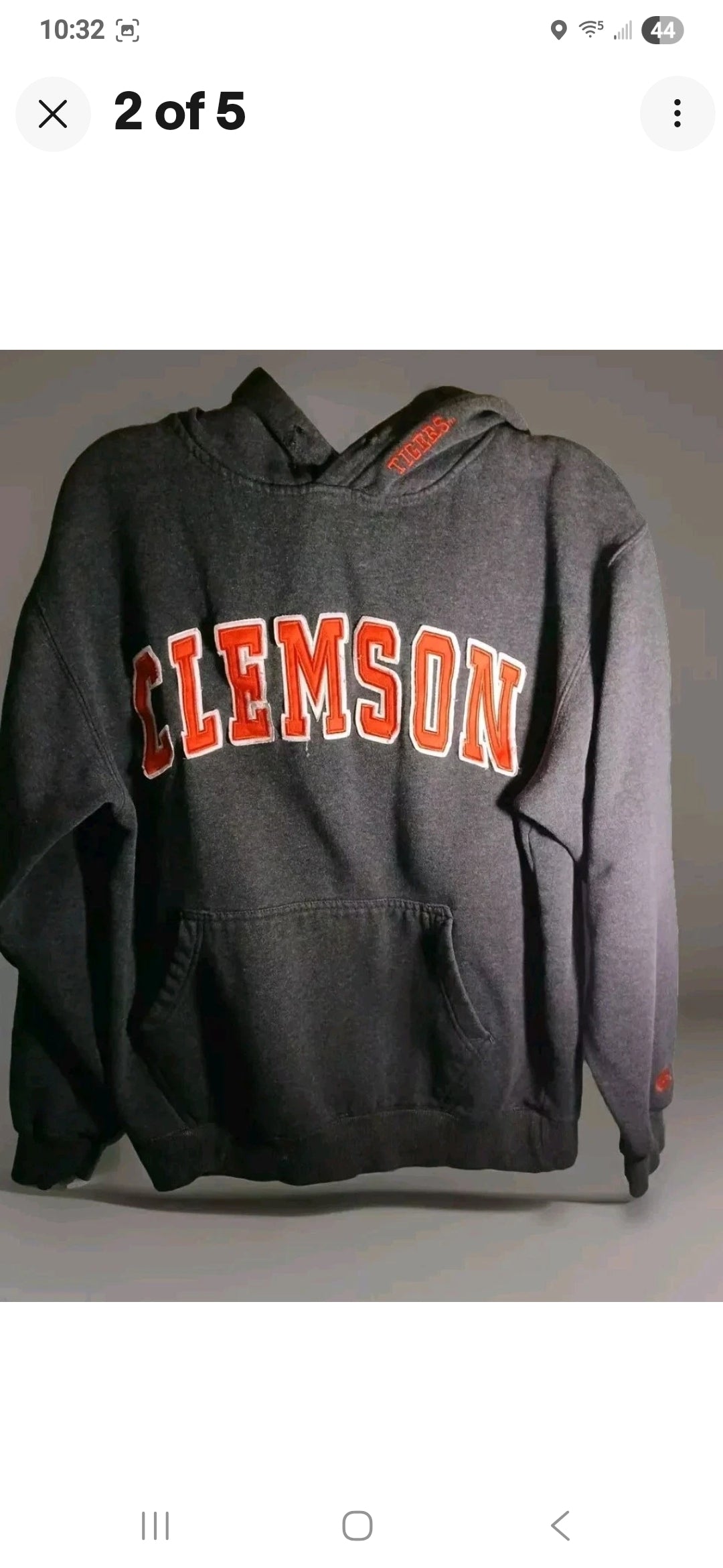 Clemson Tigers Hoodie - Colosseum Original