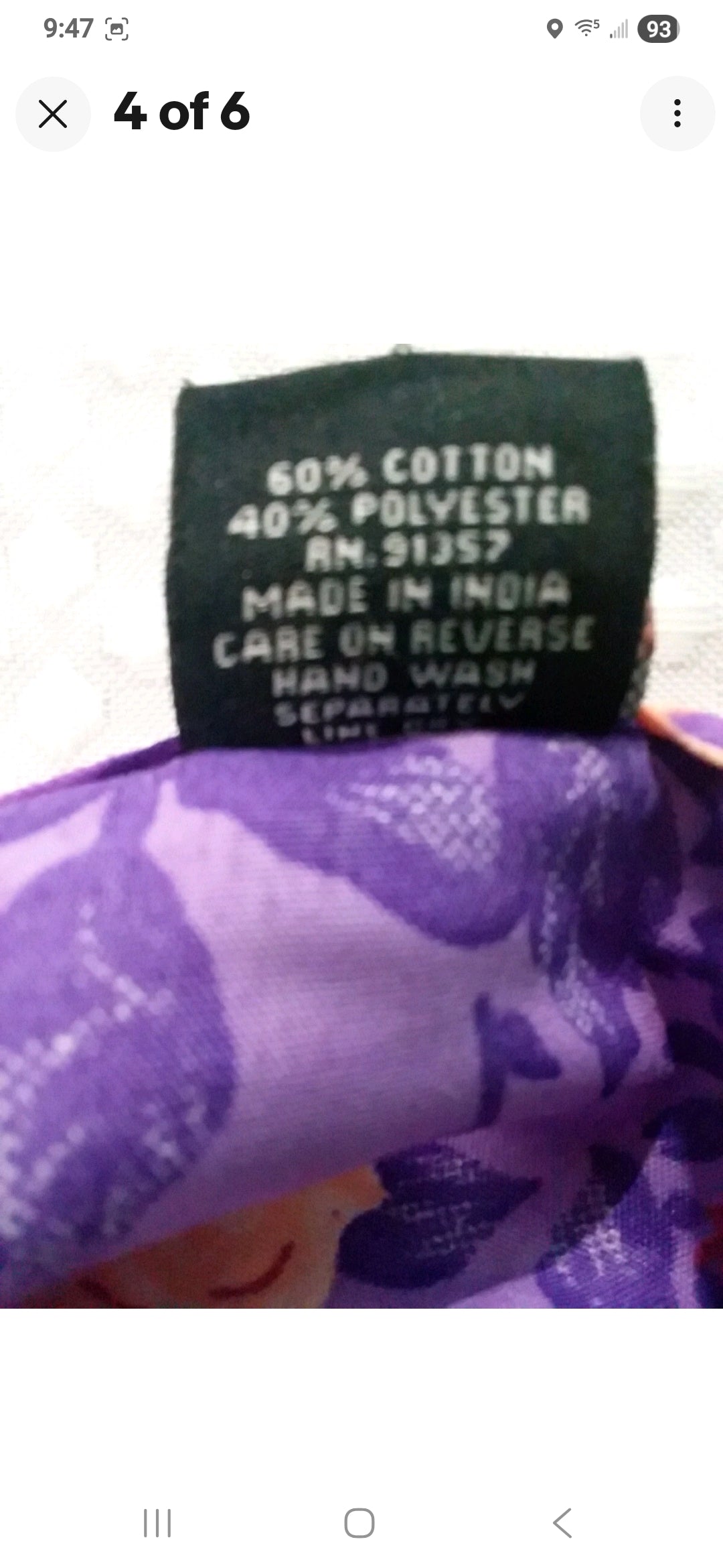 Ladies Ugly Blouse Size L - Unity World Tunic